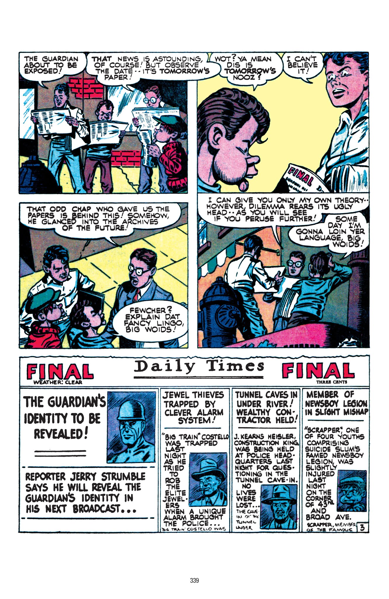 Read online The Newsboy Legion by Joe Simon and Jack Kirby comic -  Issue # TPB 2 (Part 4) - 37
