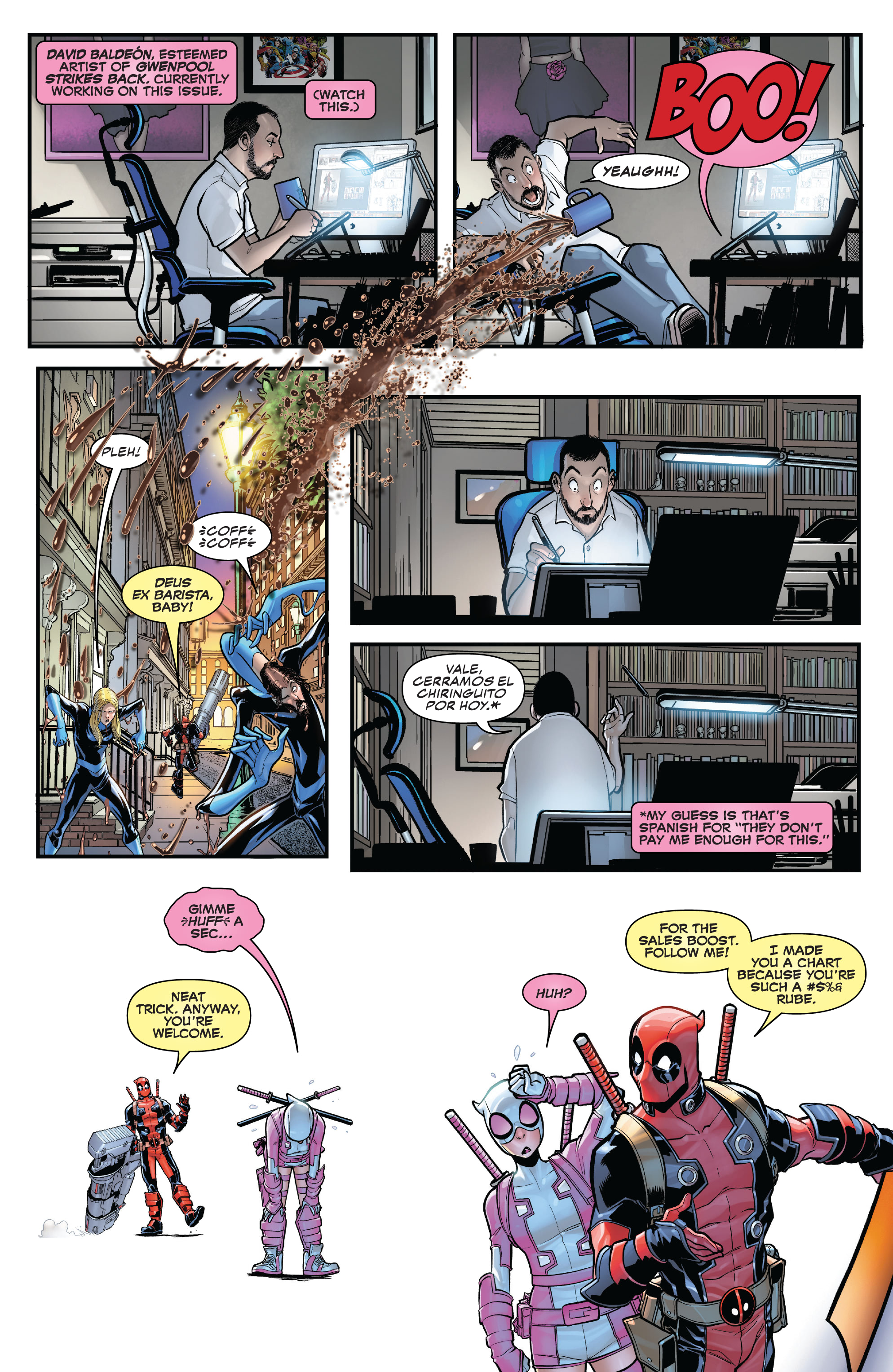 Read online Gwenpool Strikes Back comic -  Issue # _TPB - 50