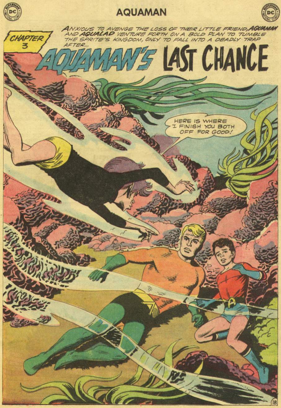 Read online Aquaman (1962) comic -  Issue #10 - 25