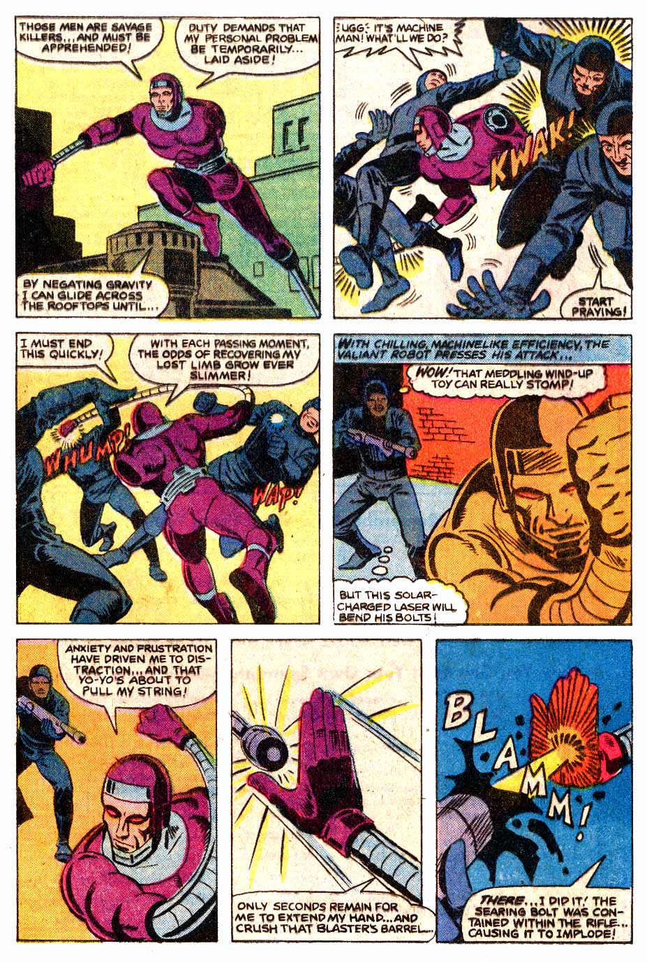 Read online Machine Man (1978) comic -  Issue #17 - 4
