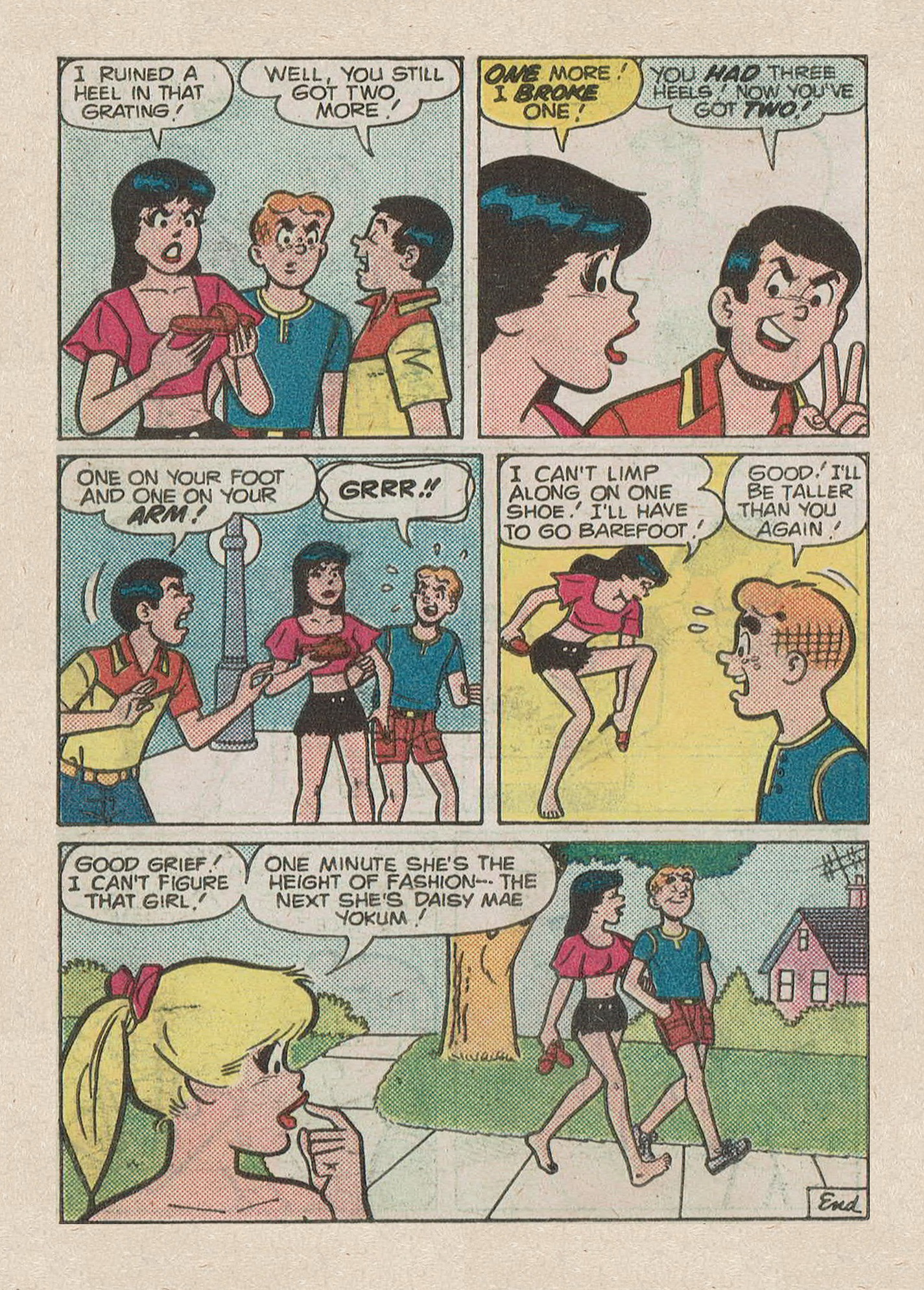 Read online Betty and Veronica Digest Magazine comic -  Issue #26 - 82