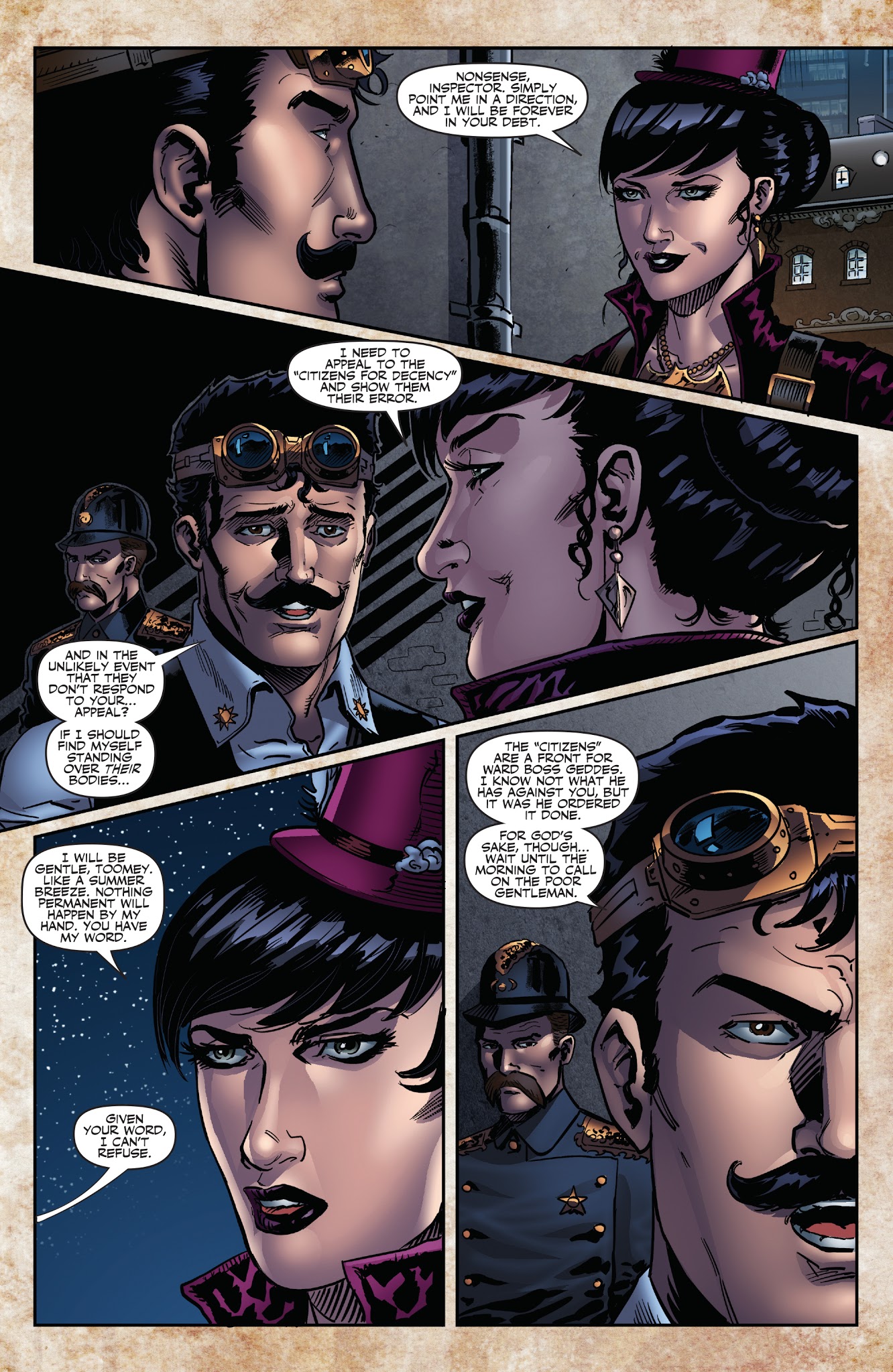 Read online Legenderry: Vampirella comic -  Issue # _TPB - 16