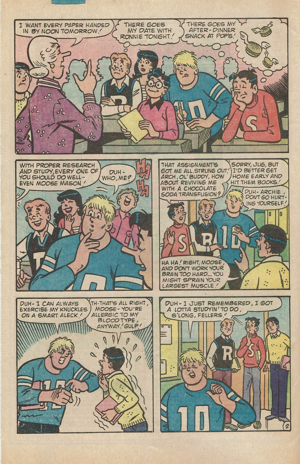 Read online Archie at Riverdale High (1972) comic -  Issue #98 - 4