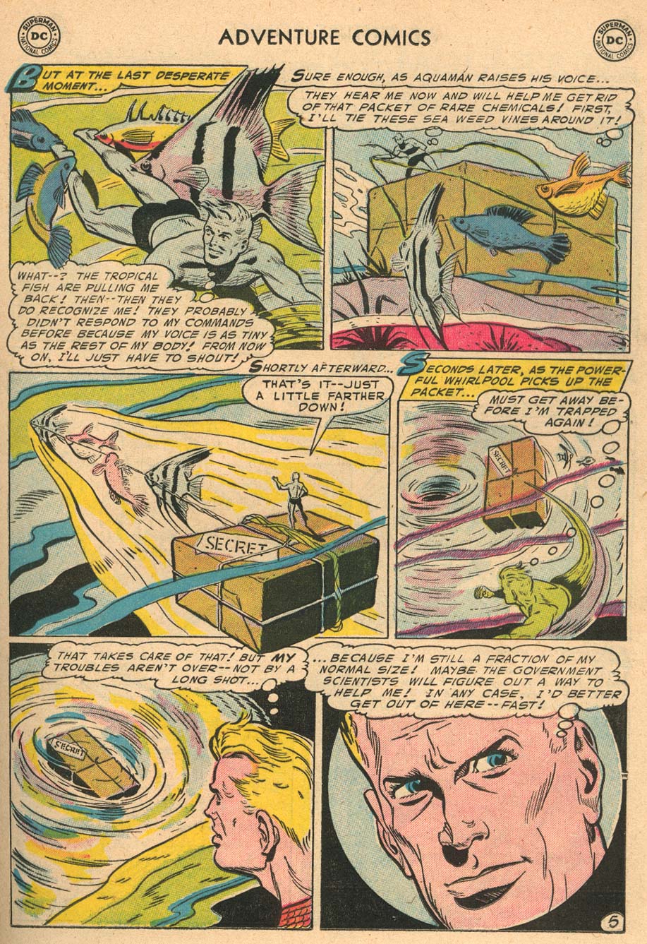 Read online Adventure Comics (1938) comic -  Issue #212 - 21