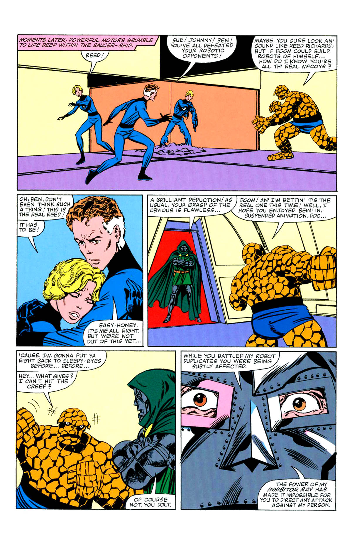 Read online Fantastic Four Visionaries: John Byrne comic -  Issue # TPB 2 - 138