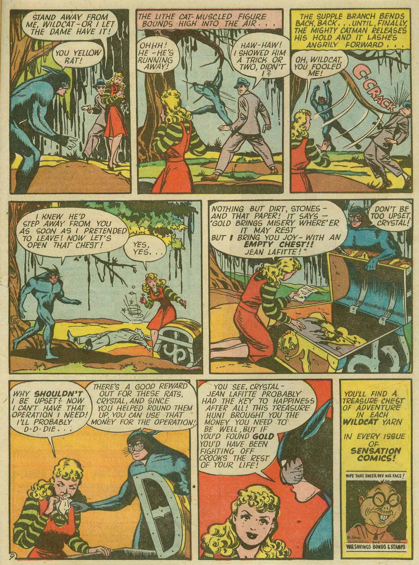 Read online Sensation (Mystery) Comics comic -  Issue #28 - 58