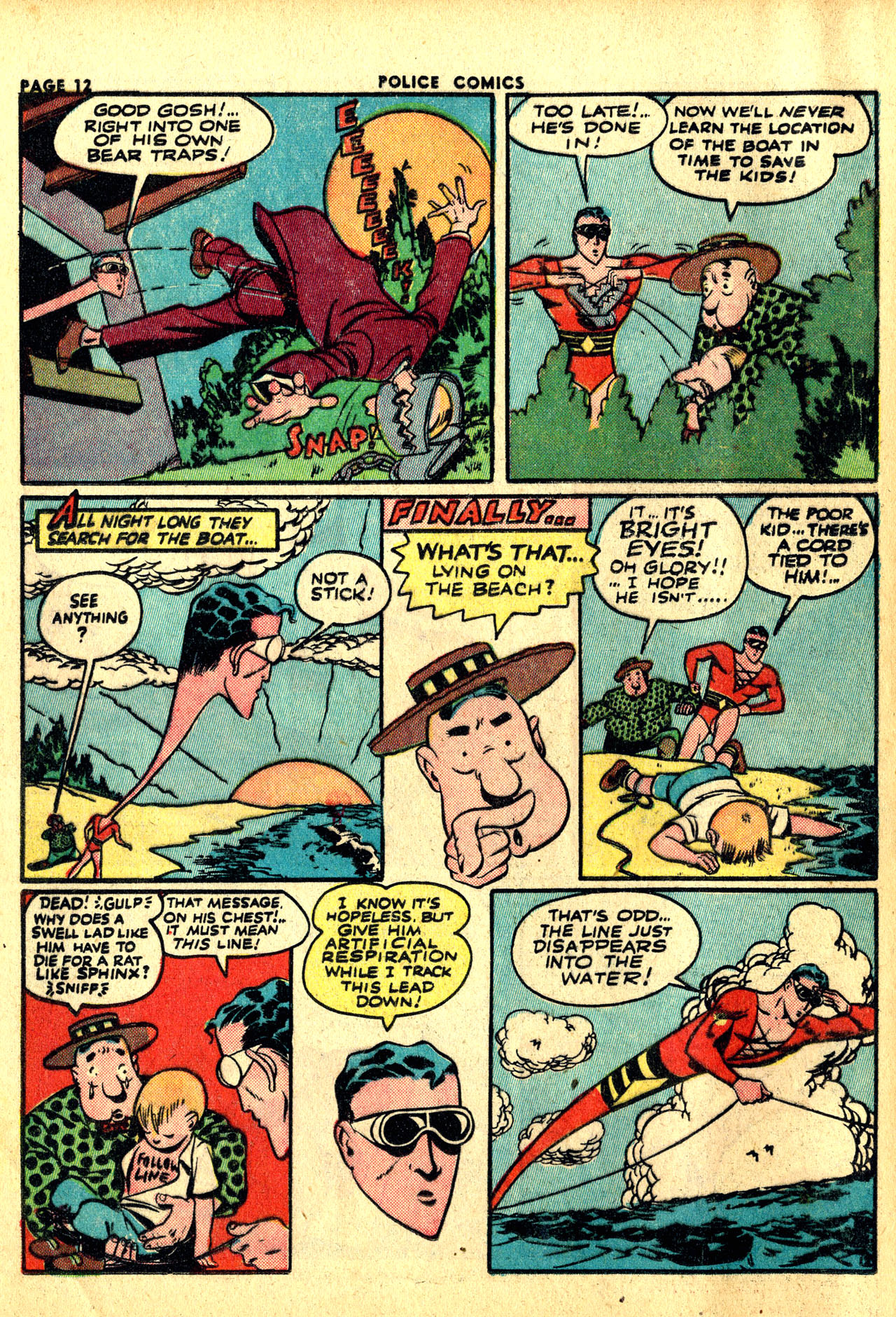 Read online Police Comics comic -  Issue #22 - 14