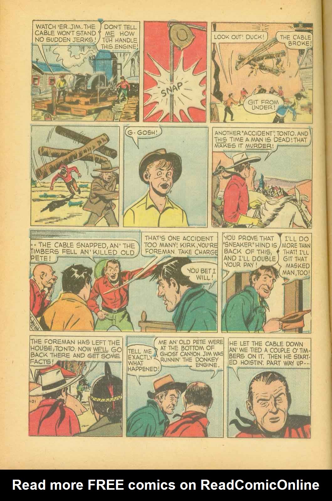 Read online The Lone Ranger (1948) comic -  Issue #15 - 8