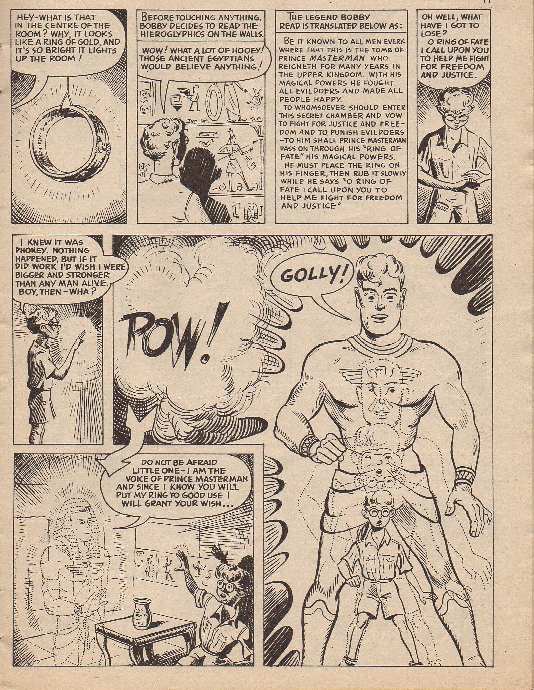 Read online Masterman Comic comic -  Issue #1 - 11