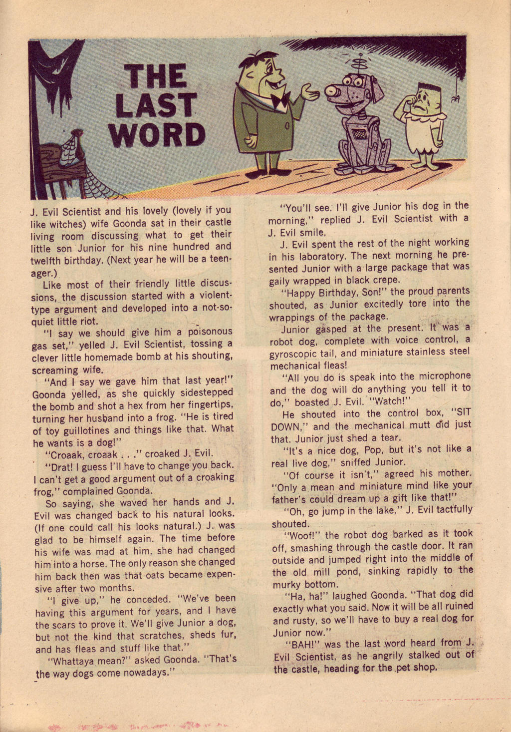 Read online The Jetsons (1963) comic -  Issue #7 - 22