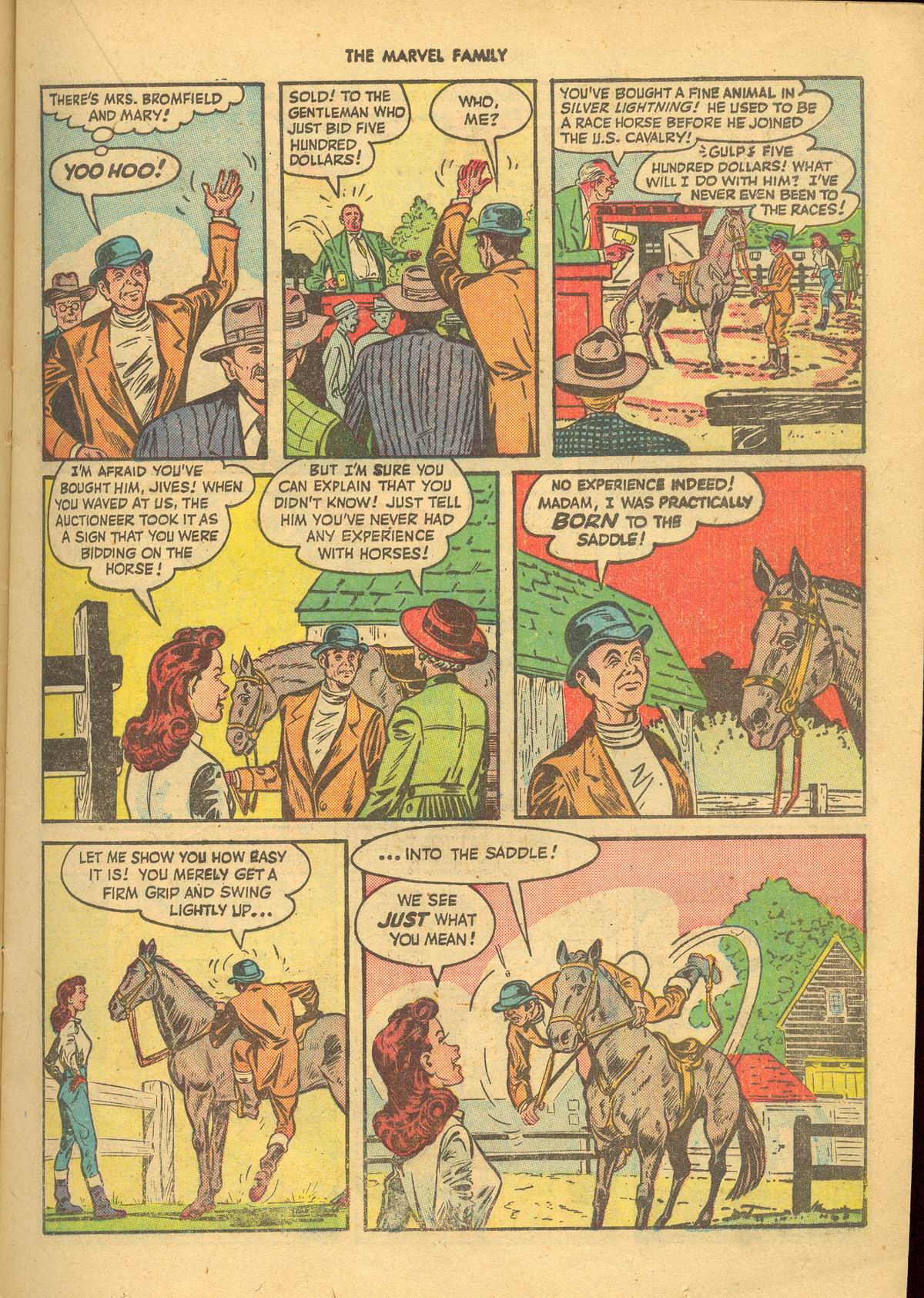 Read online The Marvel Family comic -  Issue #33 - 19