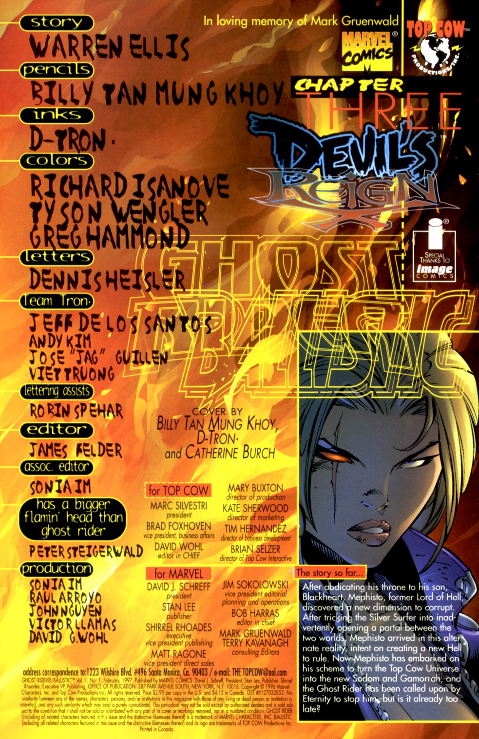 Read online Ghost Rider/Ballistic comic -  Issue # Full - 2