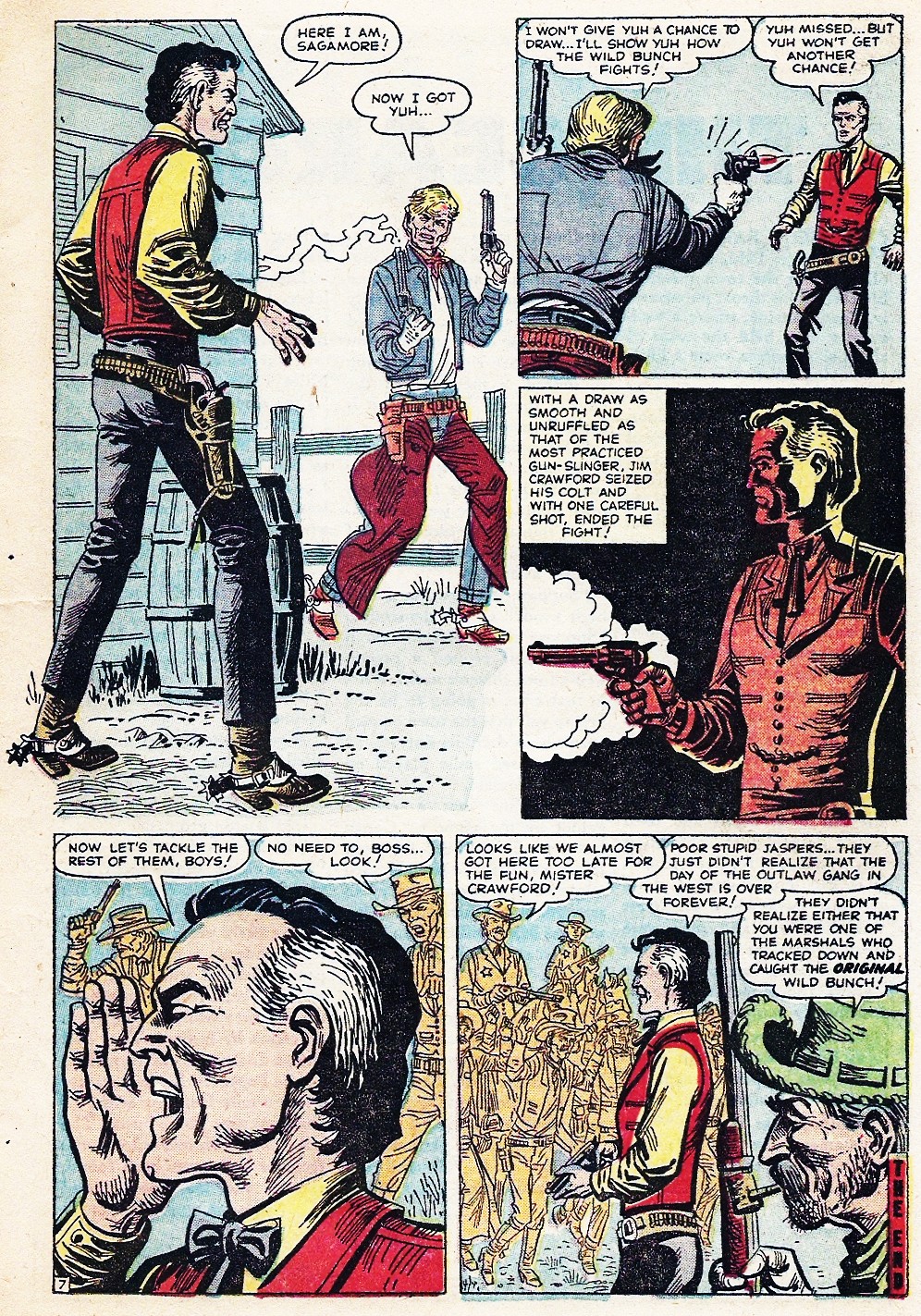 Read online Western Outlaws (1954) comic -  Issue #17 - 9