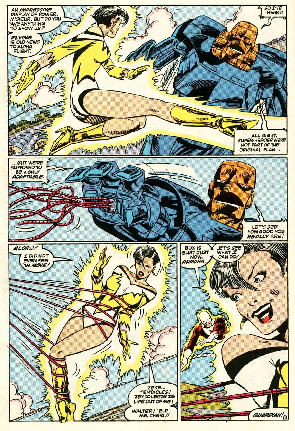 Read online Alpha Flight (1983) comic -  Issue #26 - 5