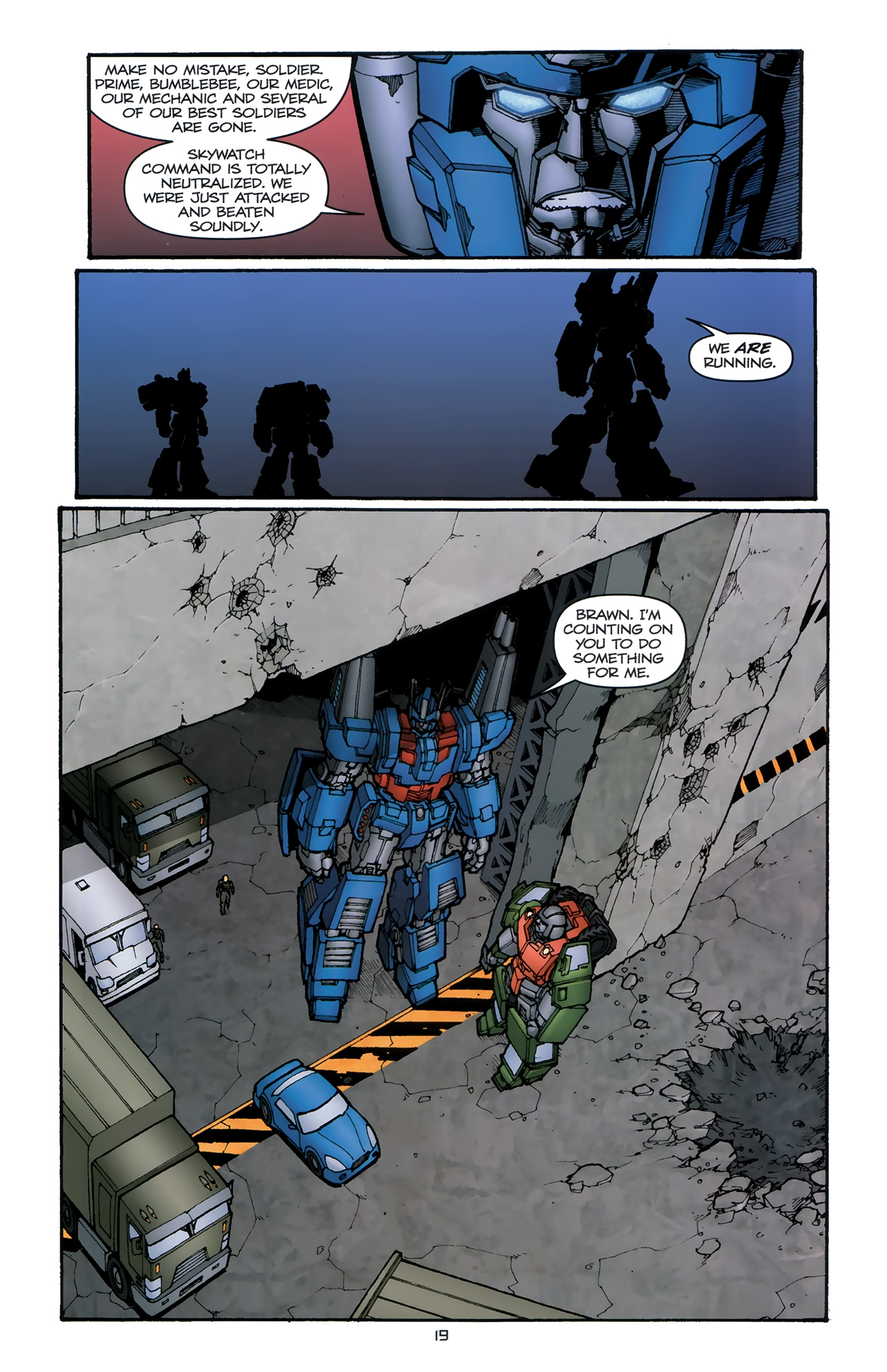 Read online The Transformers (2009) comic -  Issue #15 - 22