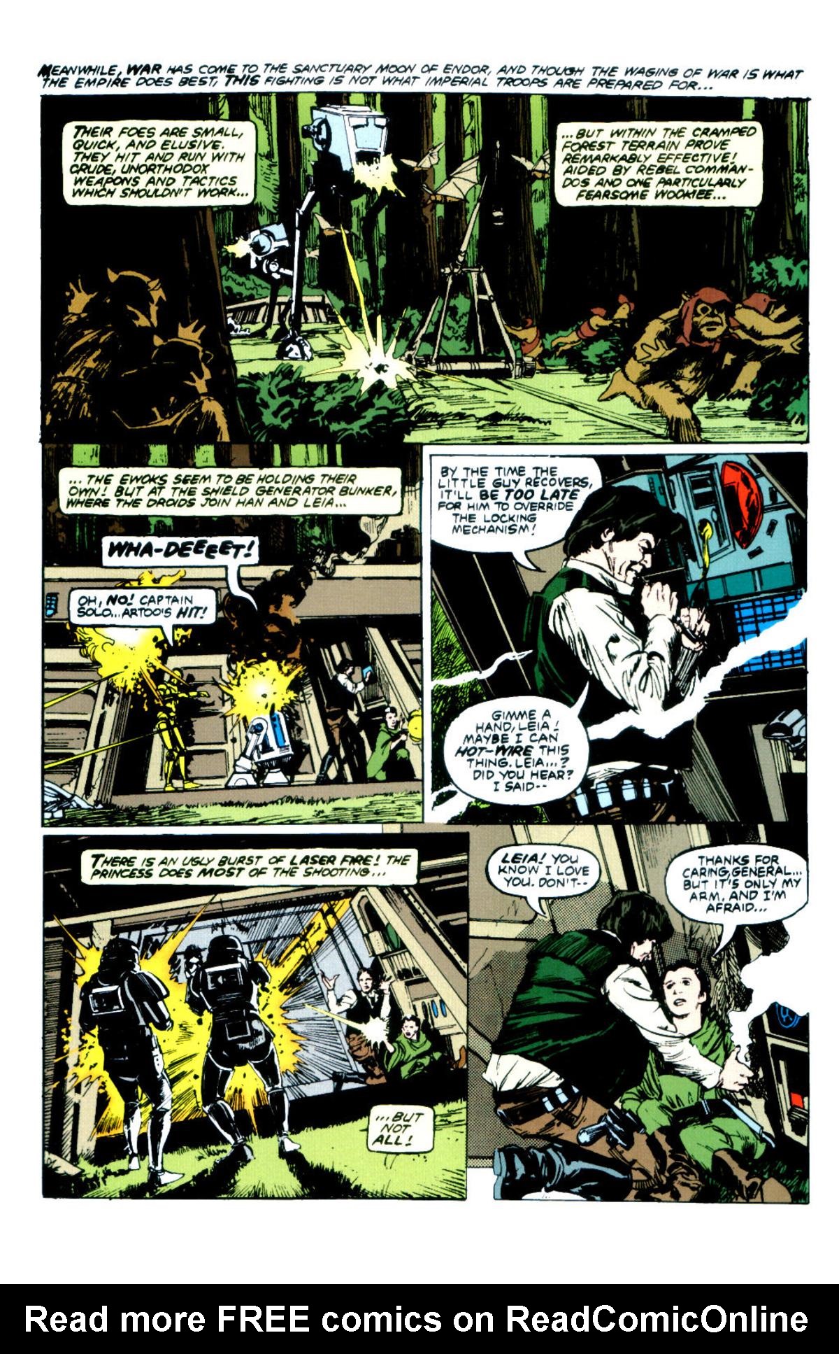Read online Classic Star Wars: Return of the Jedi comic -  Issue #2 - 29