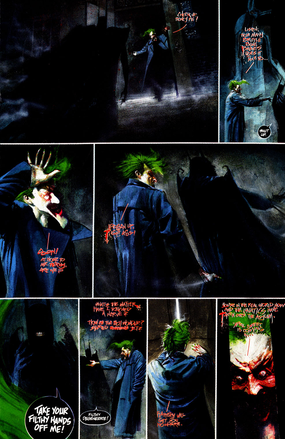 Read online Batman: Arkham Asylum (1989) comic -  Issue # Full - 29