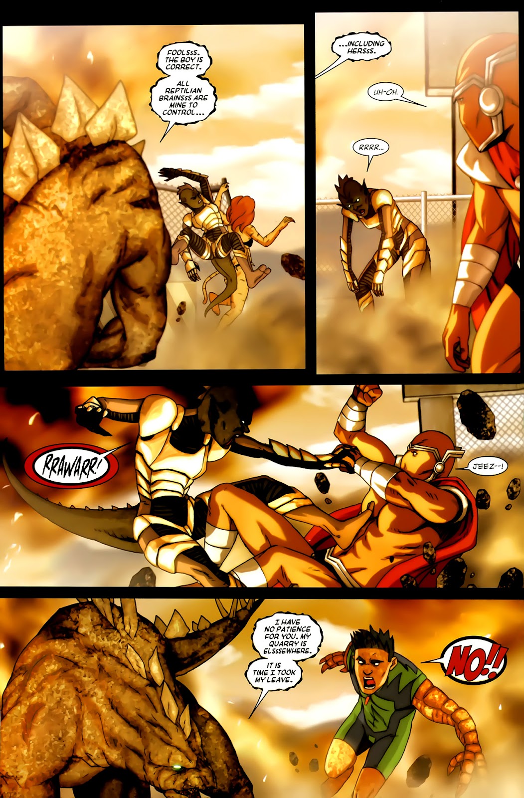 Avengers: The Initiative Featuring Reptil issue Full - Page 23