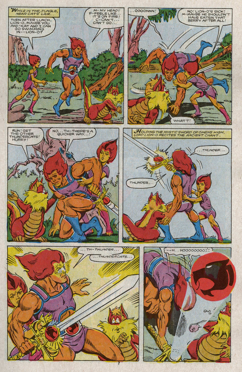 Read online ThunderCats (1985) comic -  Issue #2 - 11