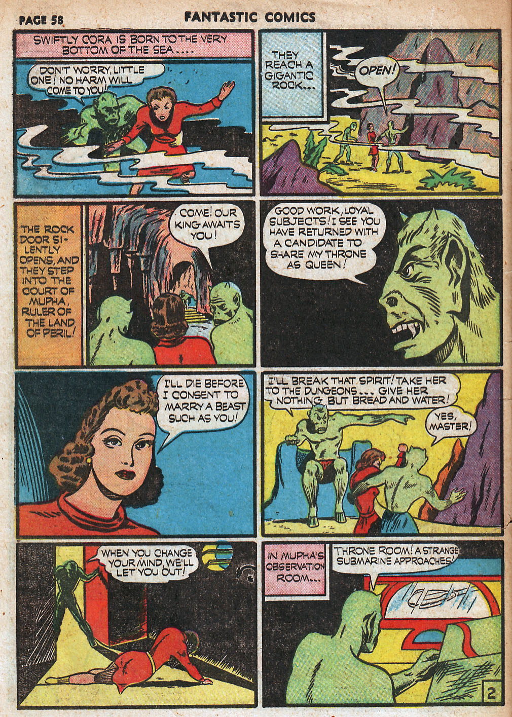 Read online Fantastic Comics comic -  Issue #18 - 60