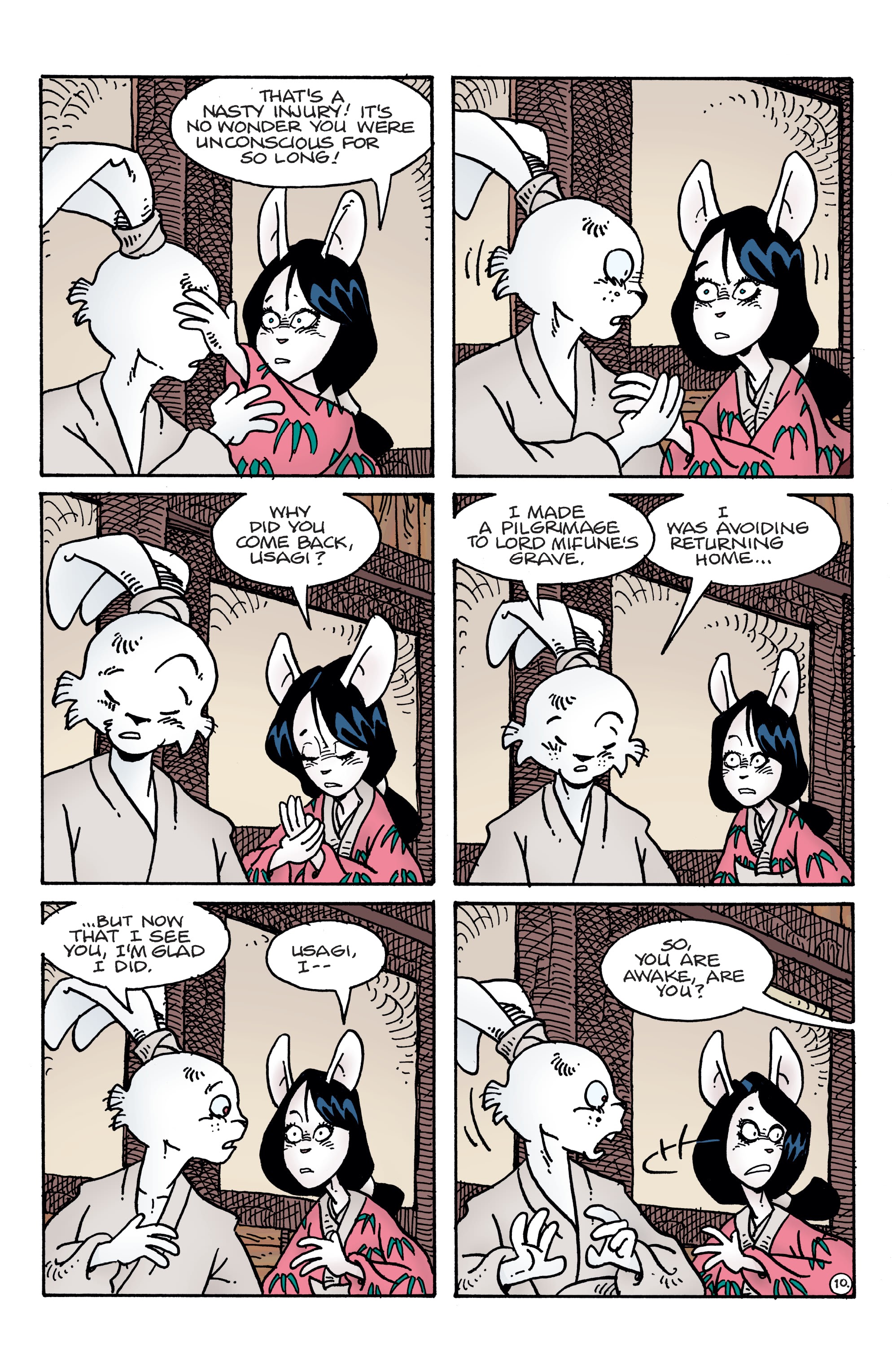 Read online Usagi Yojimbo (2019) comic -  Issue #11 - 12