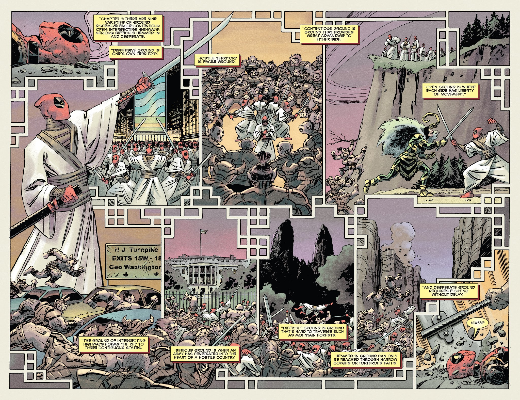 Read online Deadpool's Art of War comic -  Issue #4 - 7