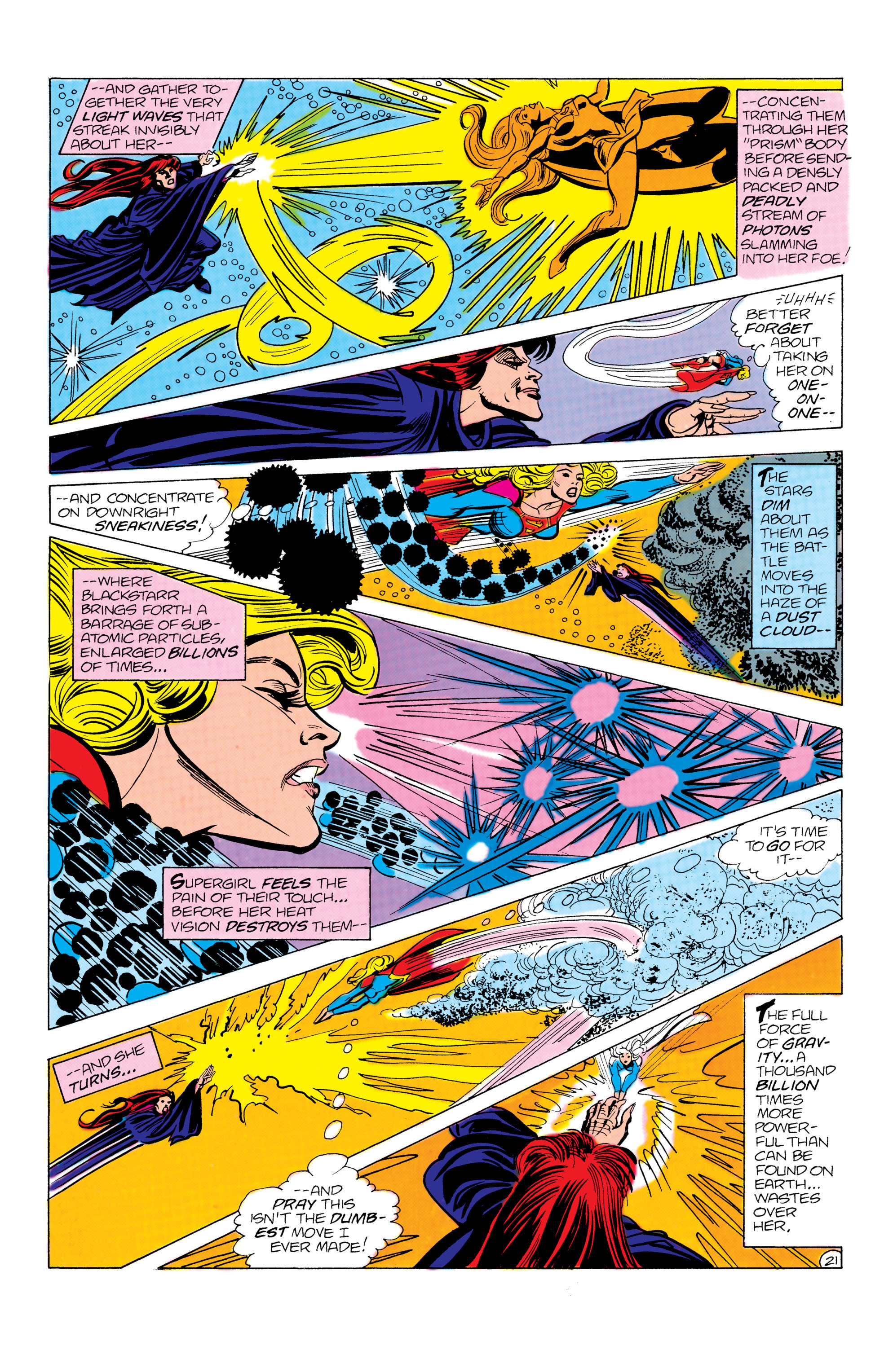 Read online Supergirl (1982) comic -  Issue #15 - 21