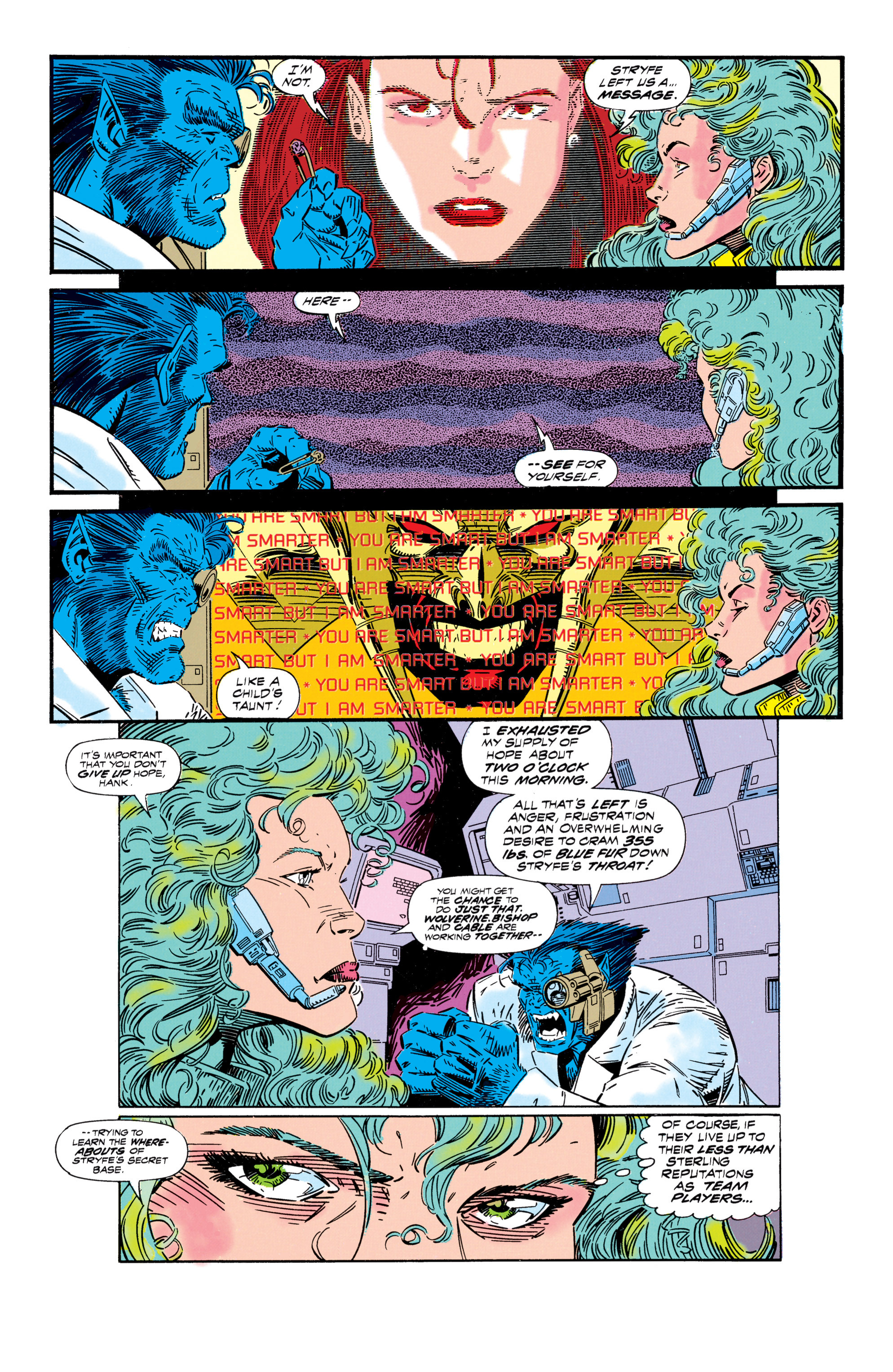 Read online Uncanny X-Men (1963) comic -  Issue #296 - 7