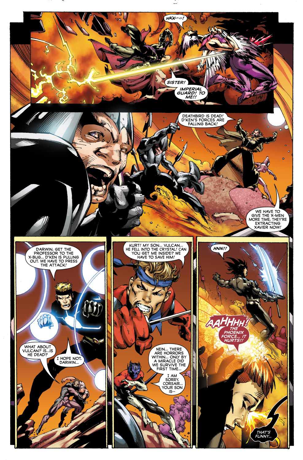 Read online What If? X-Men - Rise And Fall of the Shi'ar Empire comic -  Issue # Full - 6
