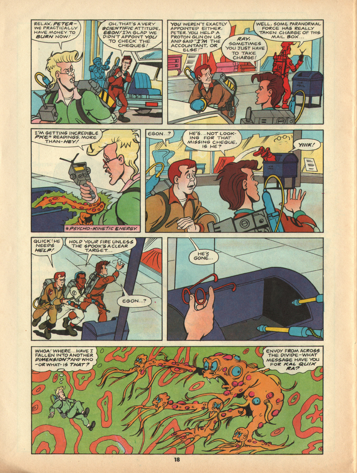 Read online The Real Ghostbusters comic -  Issue #23 - 18