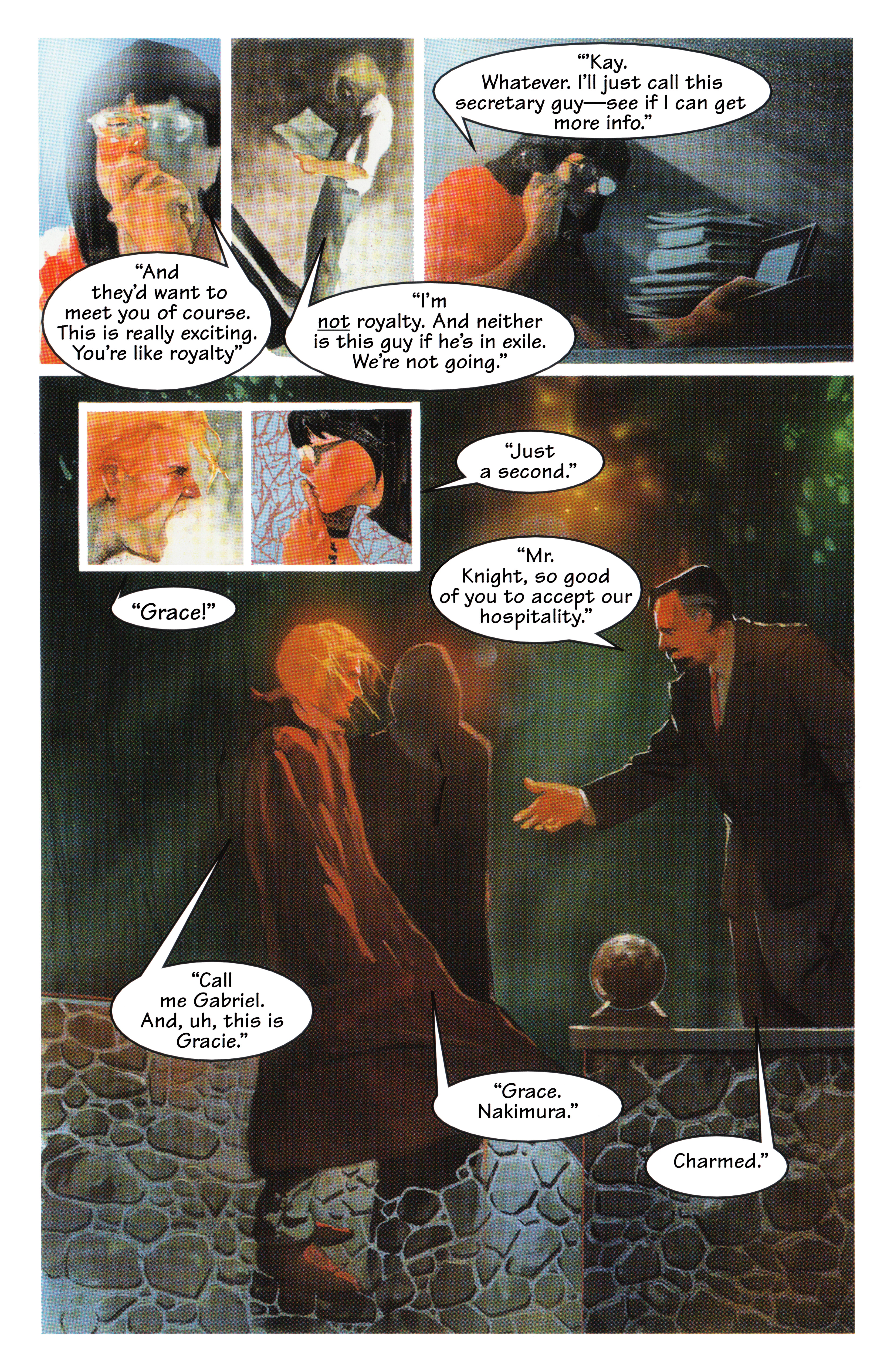 Read online Gabriel Knight: Blood of the Sacred, Blood of the Damned comic -  Issue # Full - 4