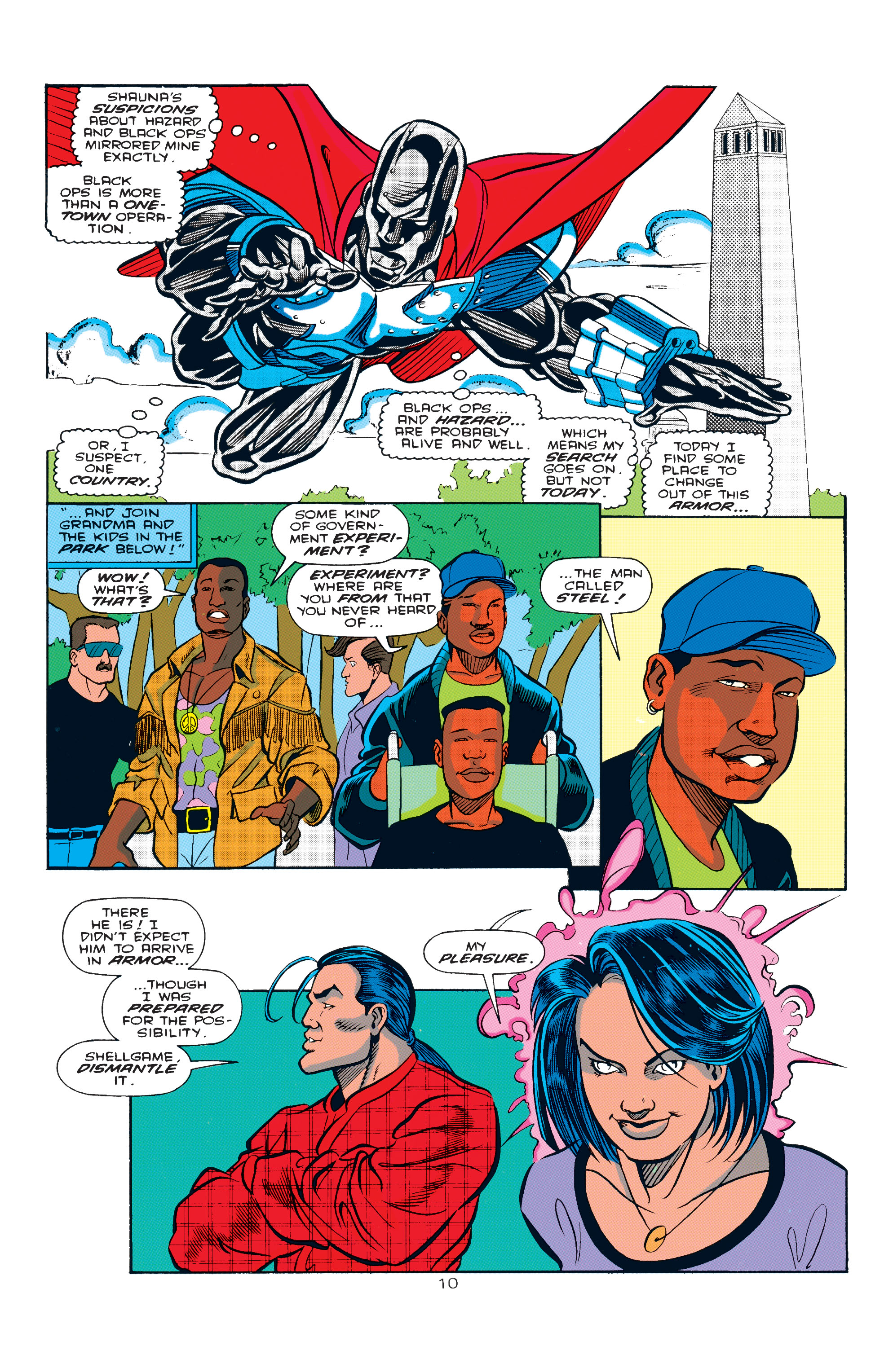 Read online Steel (1994) comic -  Issue #8 - 10