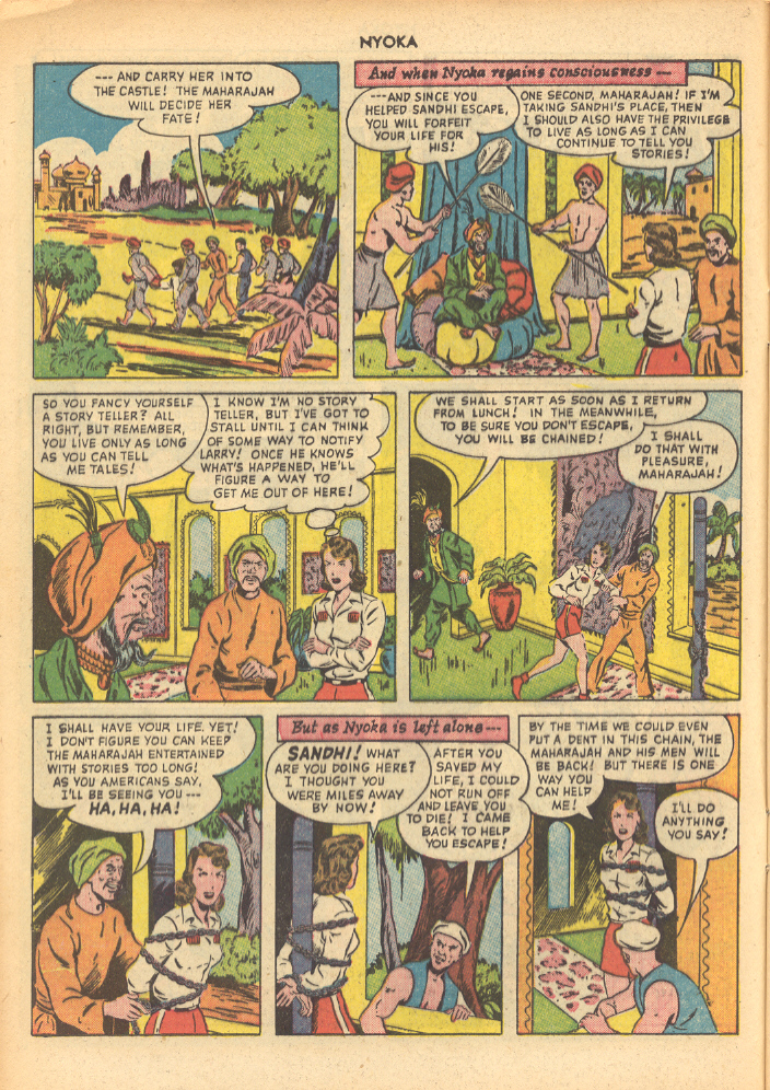 Read online Nyoka the Jungle Girl (1945) comic -  Issue #50 - 8