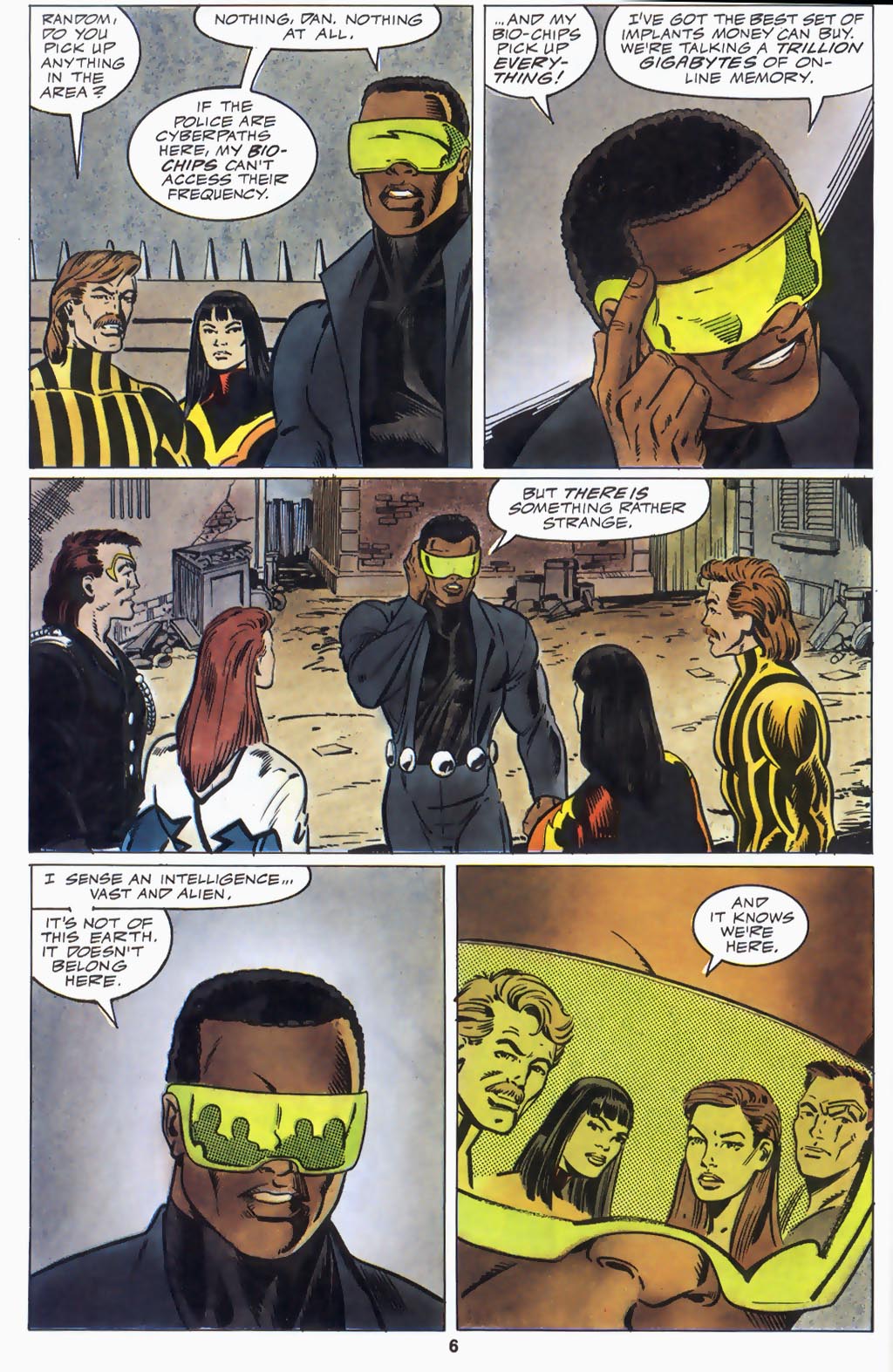 Read online Strikeforce: Morituri Electric Undertow comic -  Issue #4 - 7
