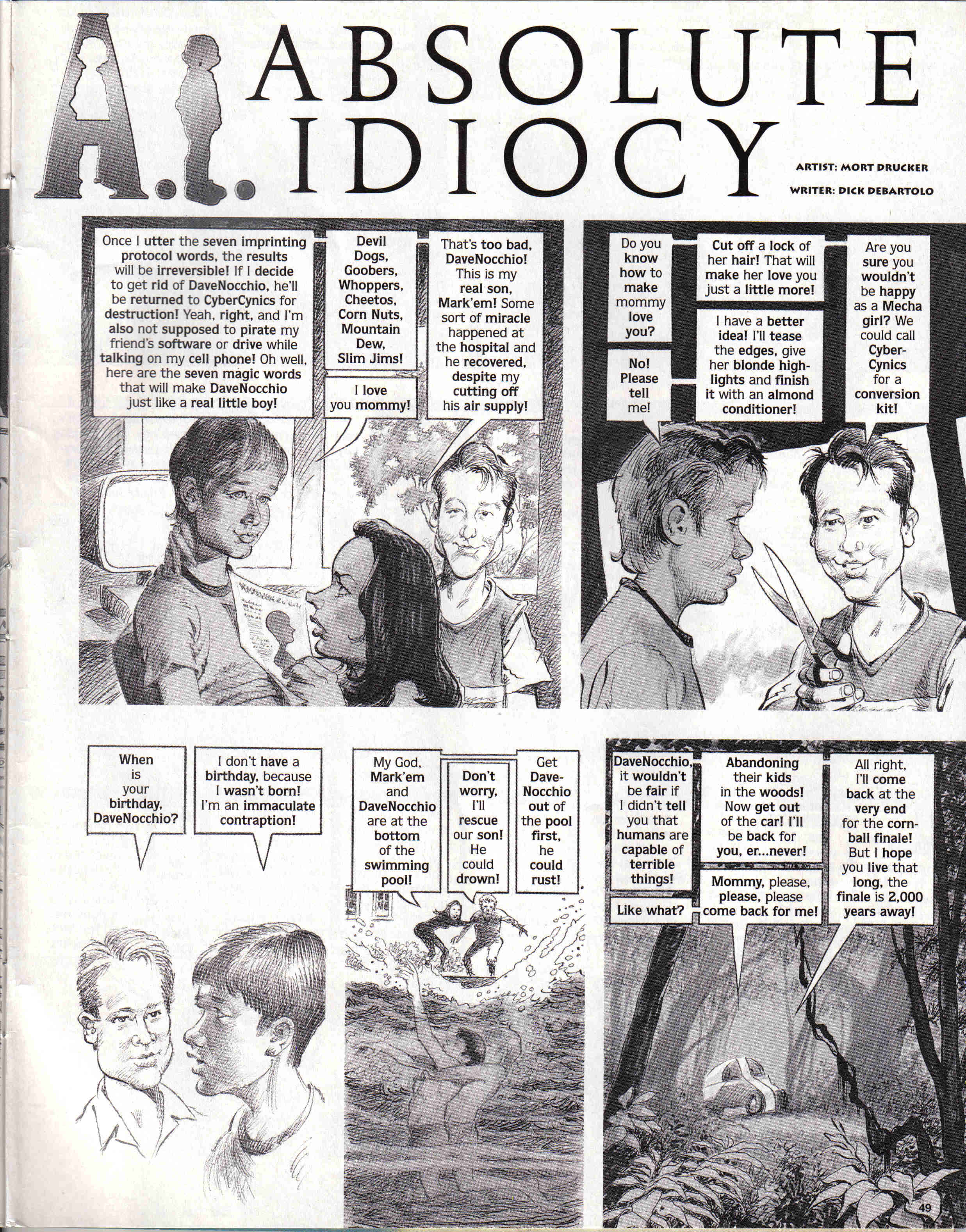 Read online MAD comic -  Issue #410 - 46