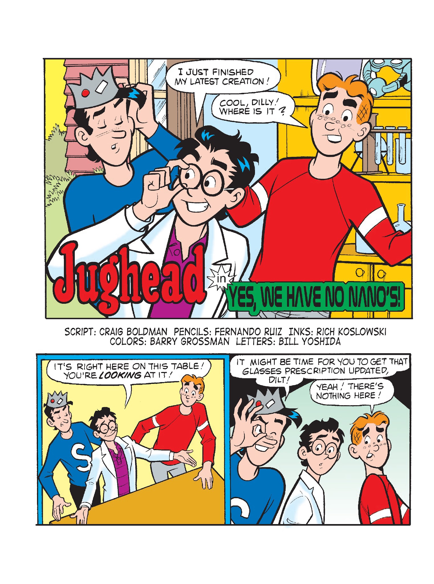 Read online Archie's Funhouse Double Digest comic -  Issue #20 - 131