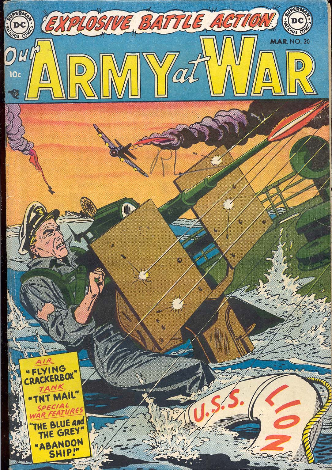 Read online Our Army at War (1952) comic -  Issue #20 - 1