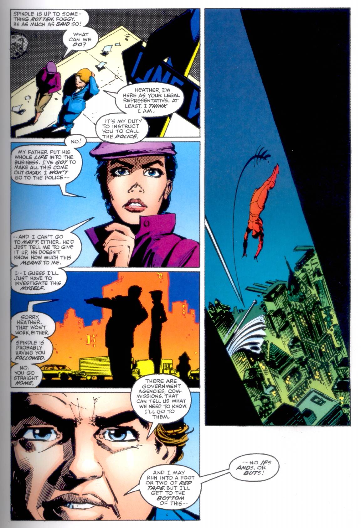 Read online Daredevil Visionaries: Frank Miller comic -  Issue # TPB 3 - 54