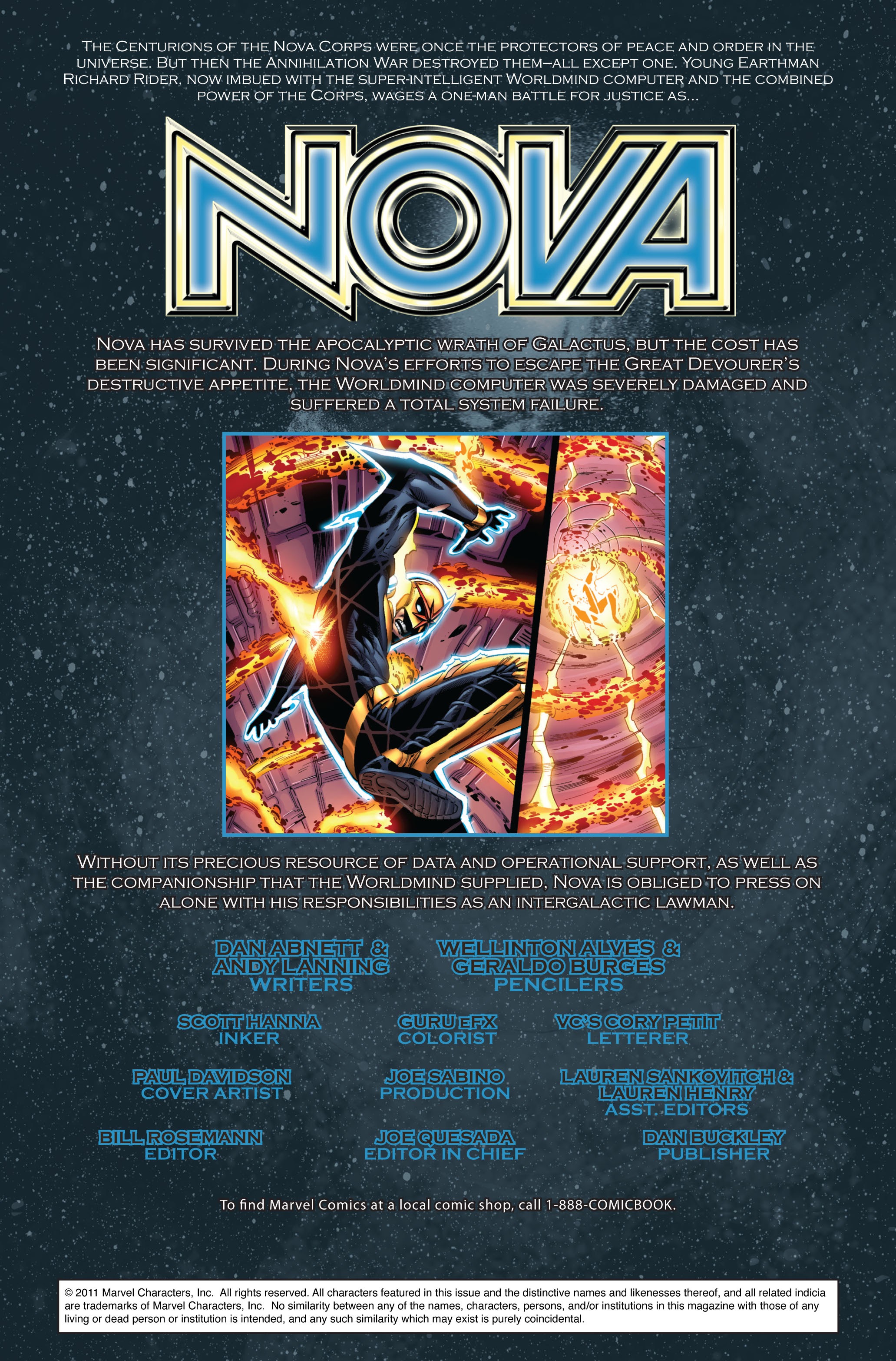 Read online Nova (2007) comic -  Issue #16 - 2