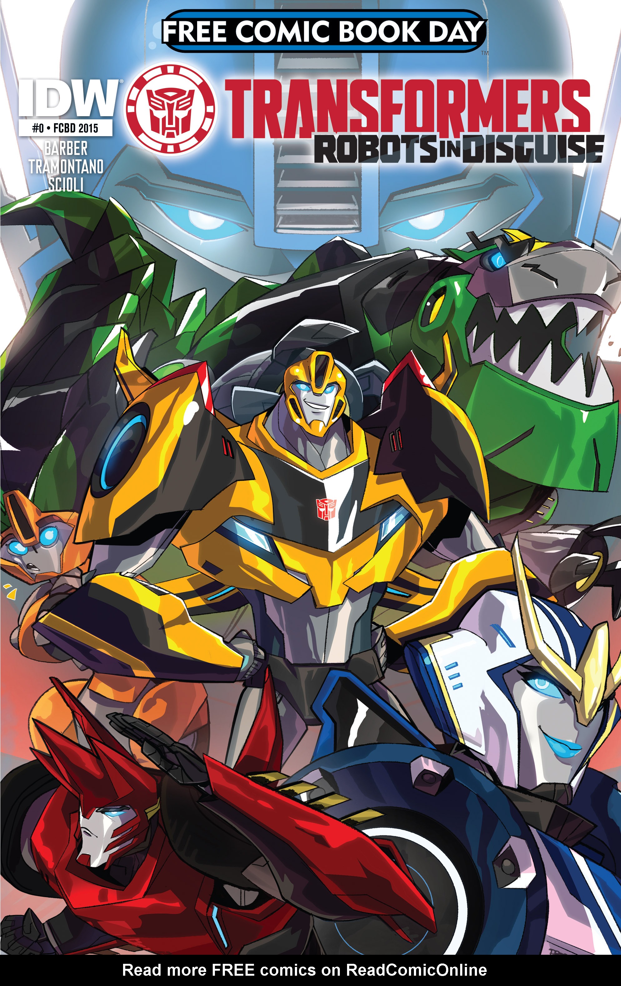 Read online Free Comic Book Day 2015 comic -  Issue # Transformers Robots In Disguise - 1