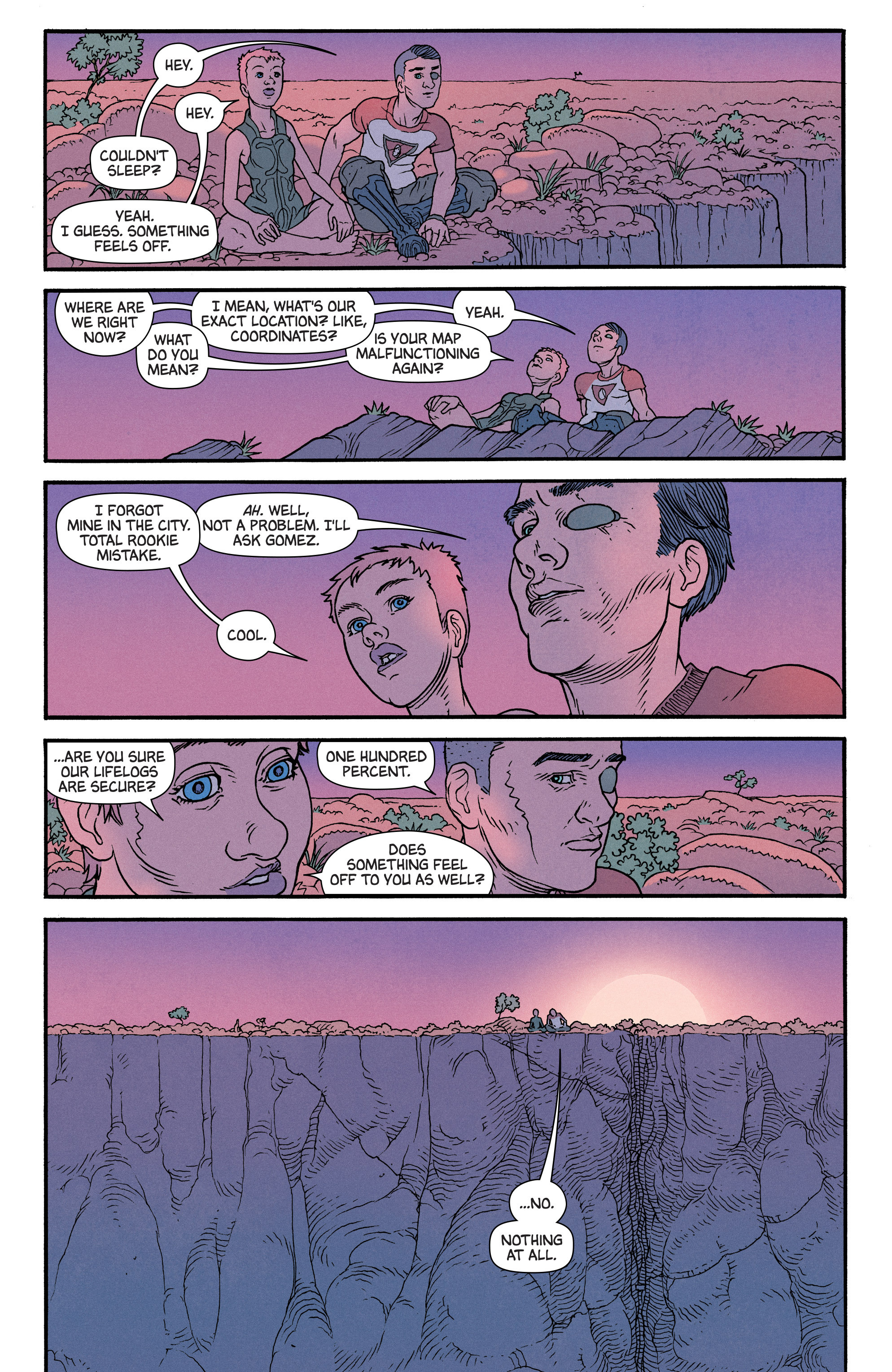 Read online The Surface comic -  Issue #1 - 24