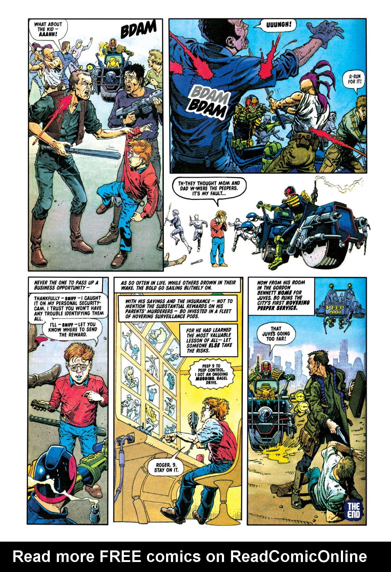 Read online Judge Dredd: The Complete Case Files comic -  Issue # TPB 27 - 115