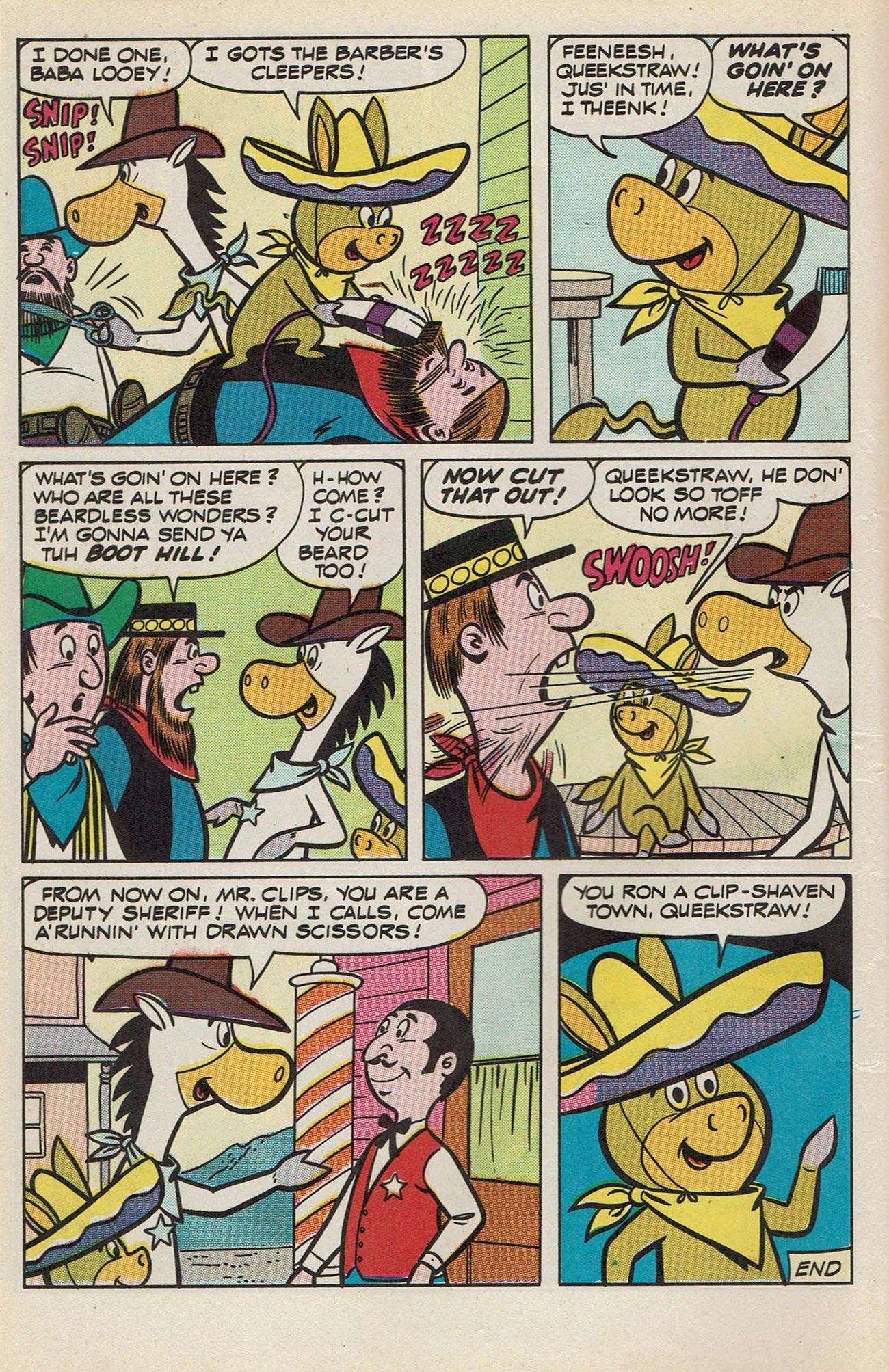 Read online Huckleberry Hound / Quick Draw McGraw Giant Size Flip Book comic -  Issue # Full - 24