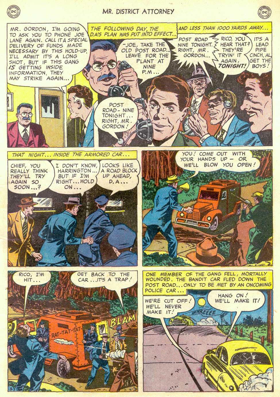 Read online Mr. District Attorney comic -  Issue #16 - 5