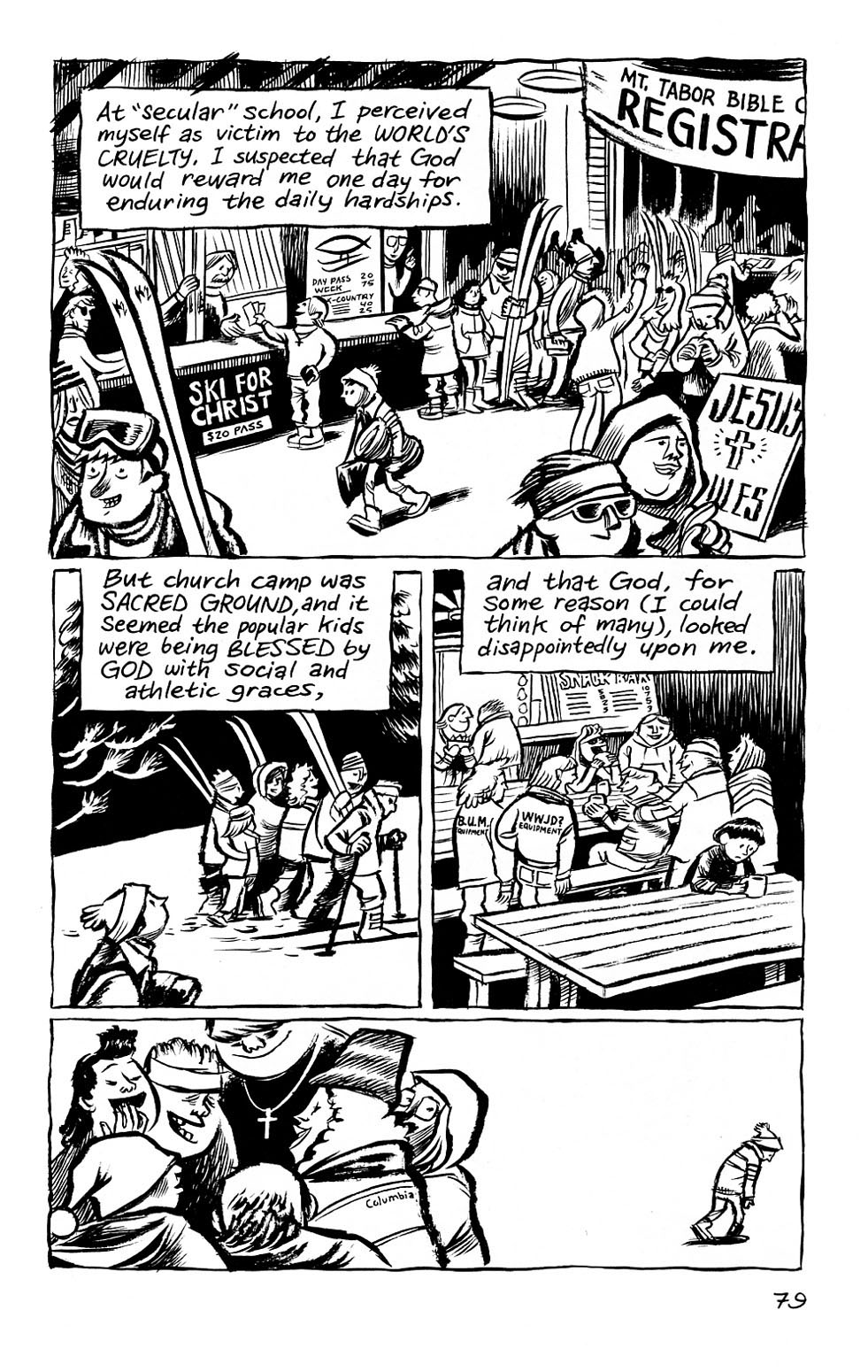 Blankets issue 1 - Page 77