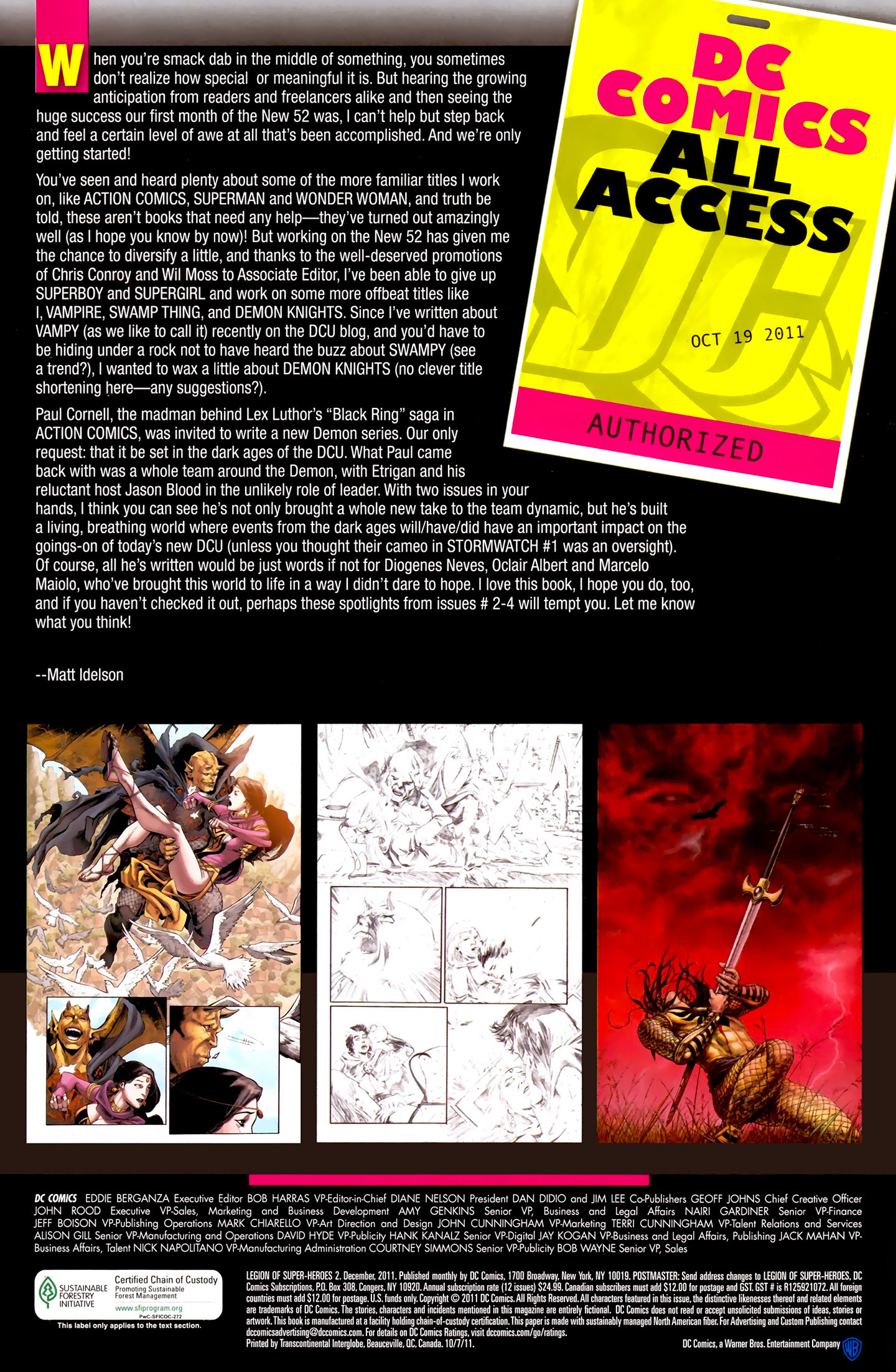 Read online Legion of Super-Heroes (2011) comic -  Issue #2 - 23