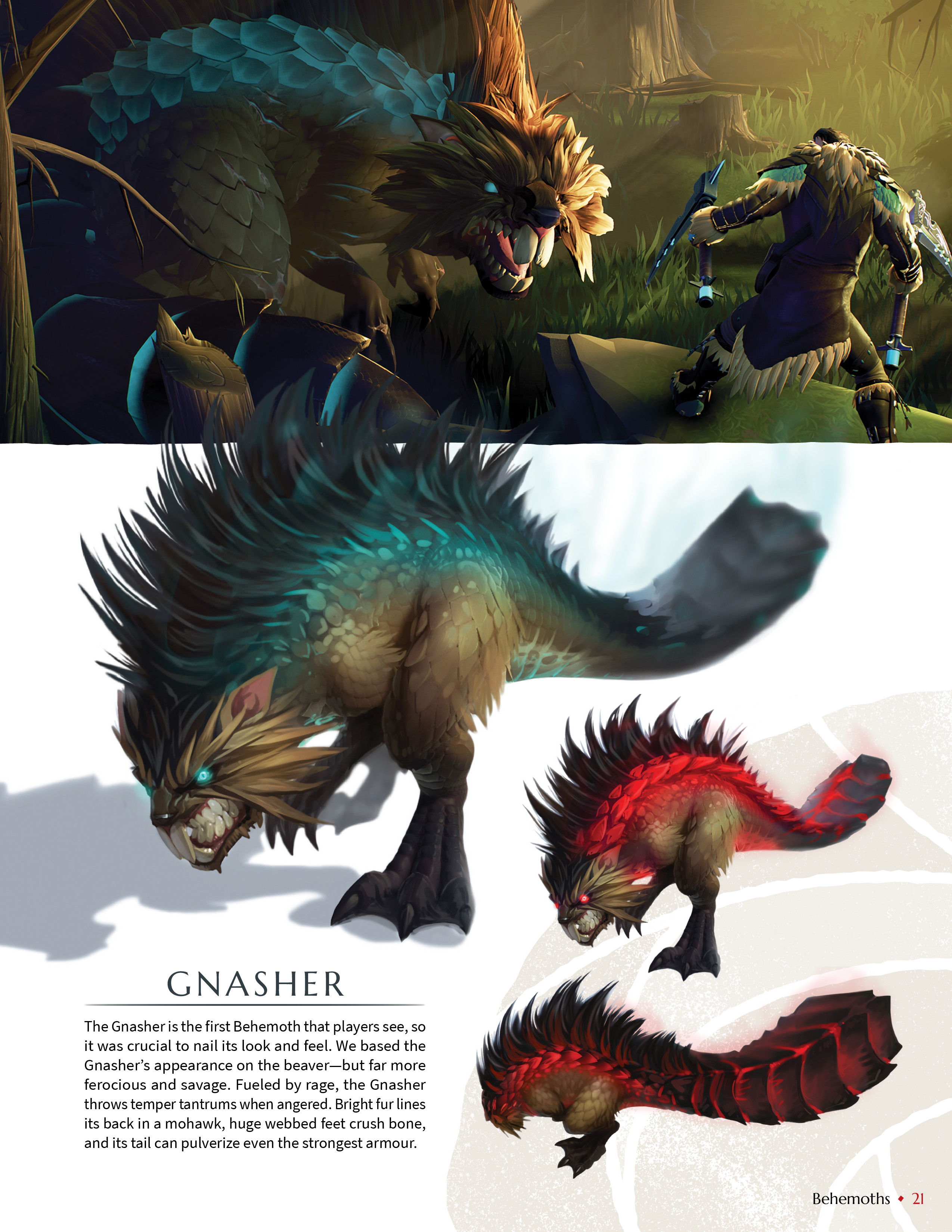 Read online The Art of Dauntless comic -  Issue # TPB - 18