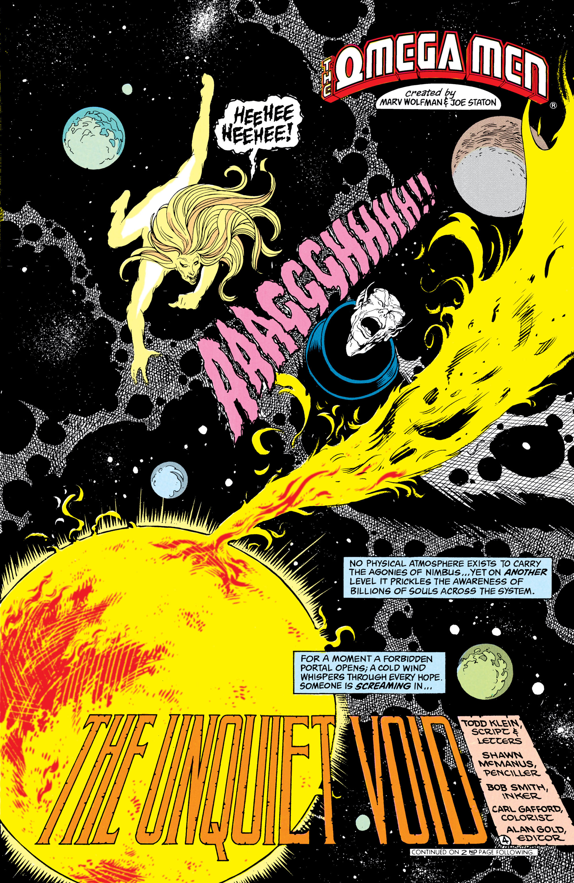 Read online The Omega Men (1983) comic -  Issue #26 - 5