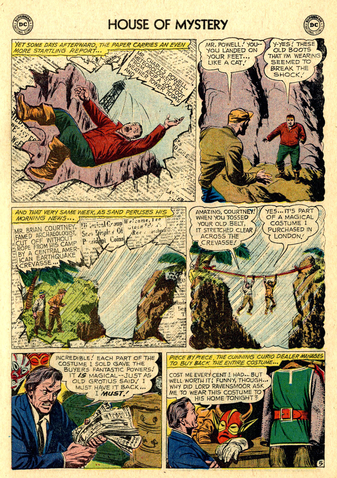 Read online House of Mystery (1951) comic -  Issue #110 - 7