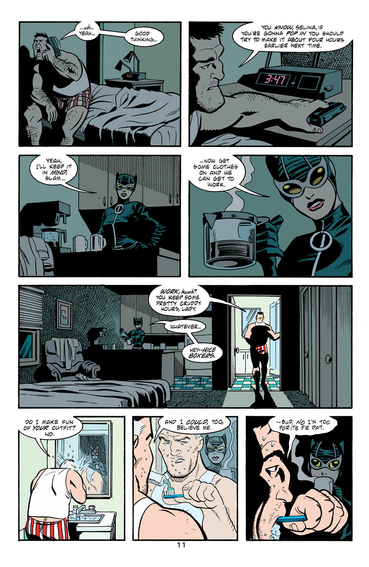 Read online Catwoman (2002) comic -  Issue #7 - 12